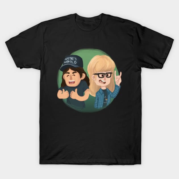 Wayne's World T-Shirt by LonelyBunny